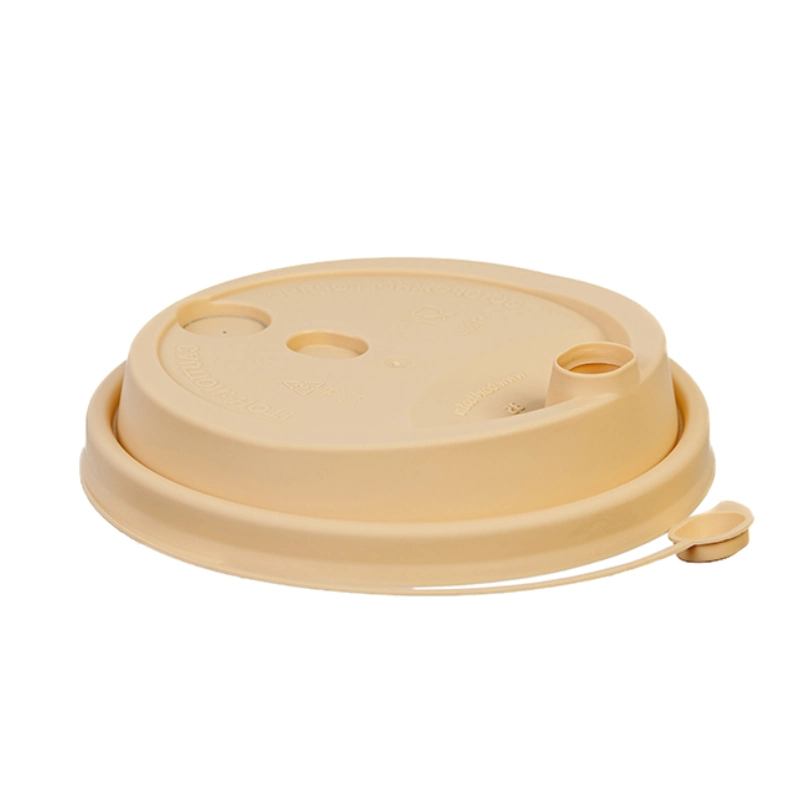 товар Крышка для гор. напитков со съемным питейником 80 мм, ,бежевая матовая KRJ080